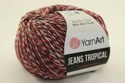 Пряжа Yarn Art JEANS TROPICAL (Цвет: 619 ягодный)