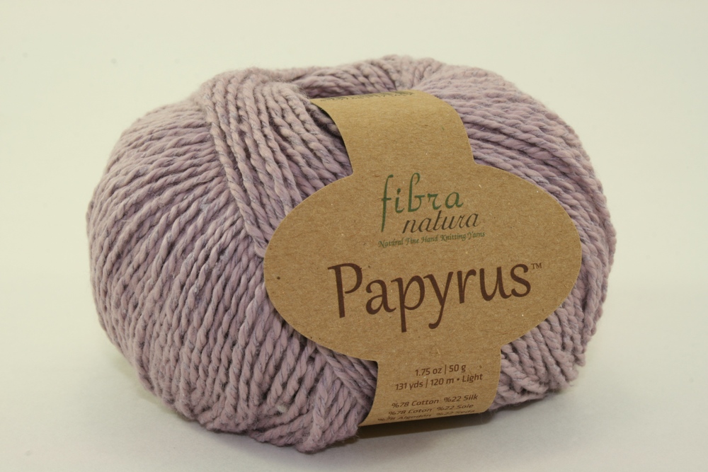 Пряжа Fibra natura PAPYRUS (Цвет: 229-10 пыльная сирень)