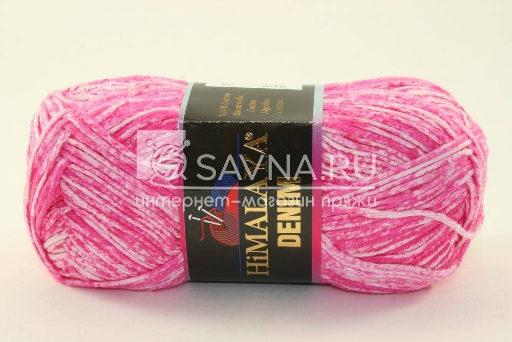 Пряжа Himalaya DENIM (Цвет: 115-13 ярко-розовый)