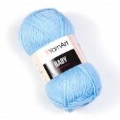 Пряжа Yarn Art BABY (Цвет: 215 голубой)