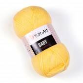 Пряжа Yarn Art BABY (Цвет: 315 желтый)