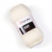 Пряжа Yarn Art BABY (Цвет: 502 молочный)