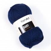 Пряжа Yarn Art BABY (Цвет: 583 т.синий)