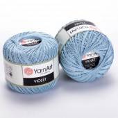 Пряжа Yarn Art VIOLET (Цвет: 4917 бледно-голубой)