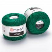Пряжа Yarn Art VIOLET (Цвет: 6334 яр.зеленый)