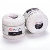 Пряжа Yarn Art VIOLET (Цвет: 003 белый)