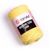 Пряжа Yarn Art MACRAME CORD 3MM (Цвет: 754 желтый)