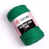 Пряжа Yarn Art MACRAME CORD 3MM (Цвет: 759 ярко-зеленый)