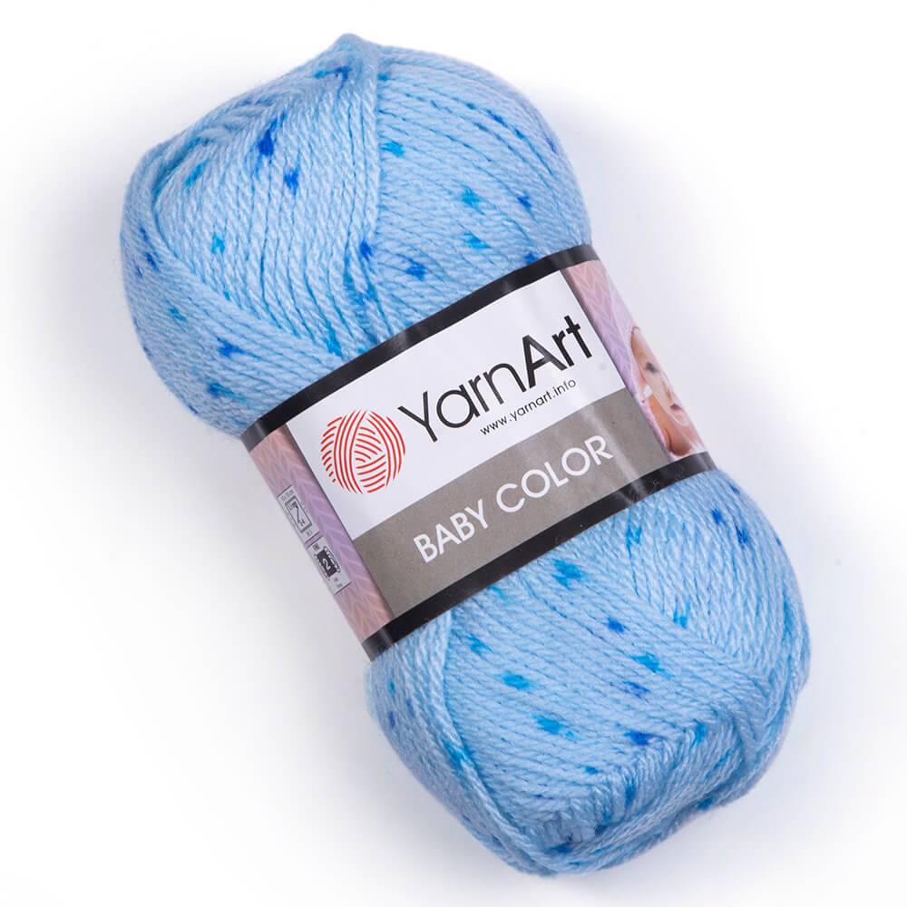 Пряжа Yarn Art BABY COLOR (Цвет: 0265 голубой)