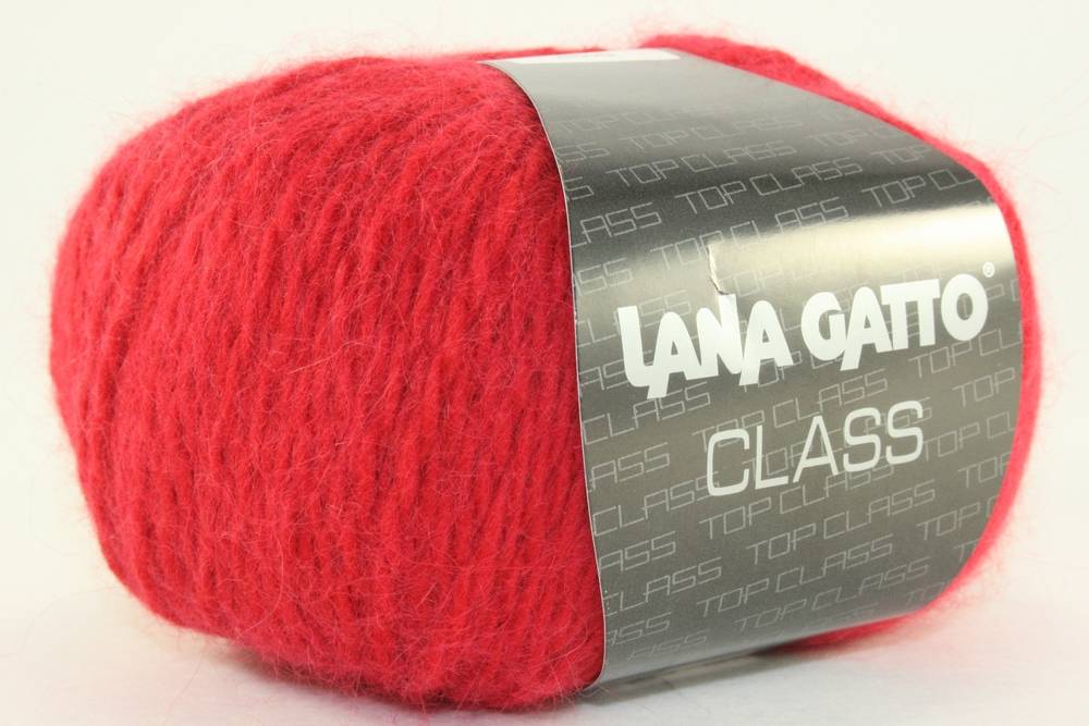 Пряжа Lana Gatto CLASS (Цвет: 12246 красный)