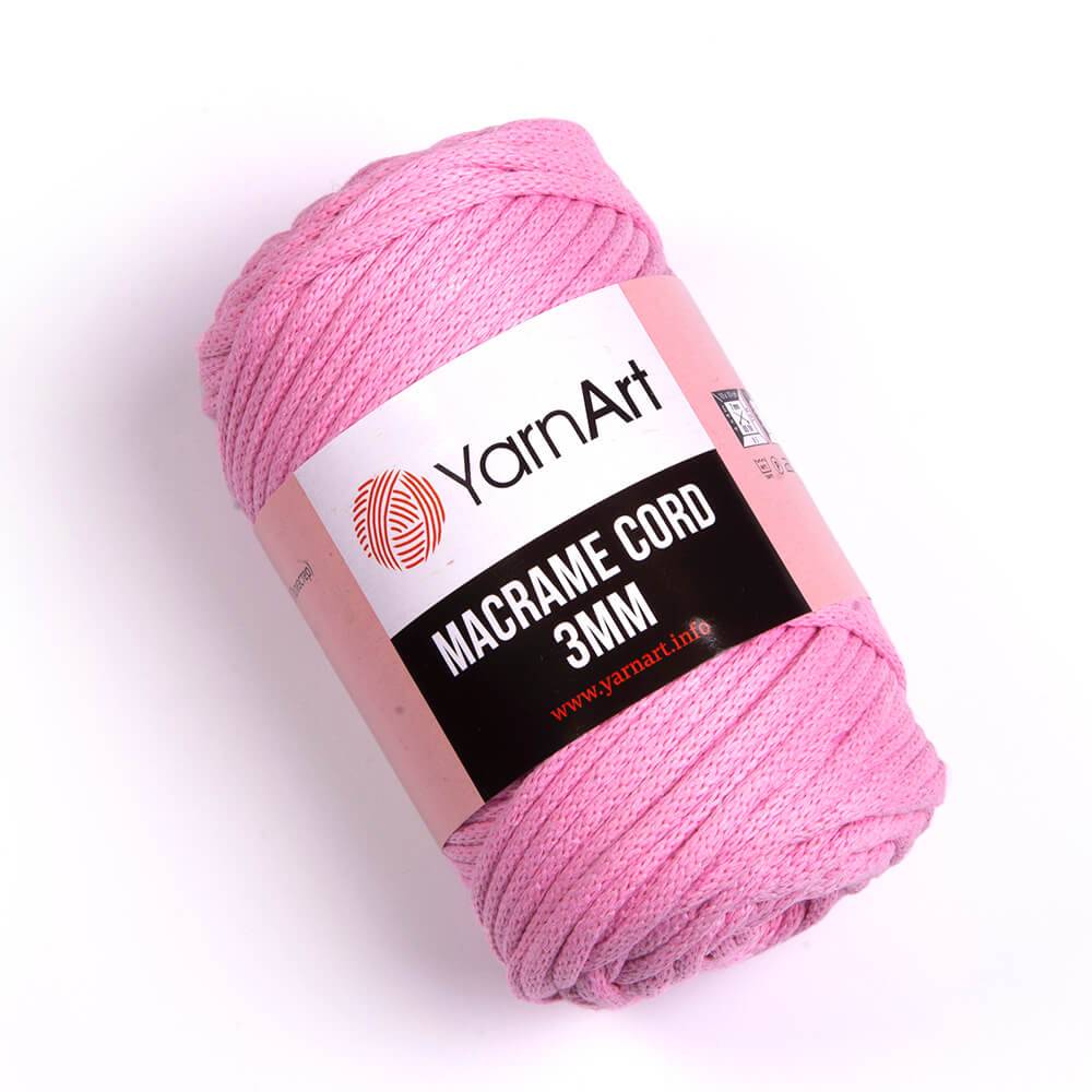 Пряжа Yarn Art MACRAME CORD 3MM (Цвет: 762 светло-розовый)
