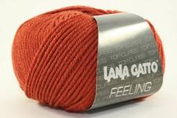 Пряжа Lana Gatto FEELING (Цвет: 12486 терракот)