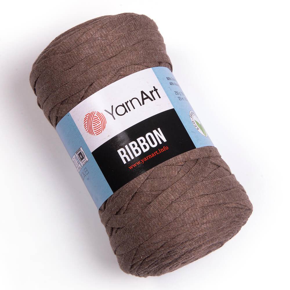 Пряжа Yarn Art RIBBON (Цвет: 791 св.коричневый)