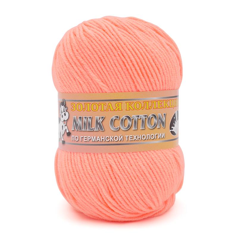 Пряжа Color City MILK COTTON (Цвет: 11 персиковый)