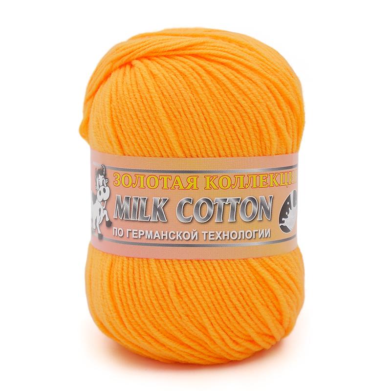Пряжа Color City MILK COTTON (Цвет: 13 желтый)