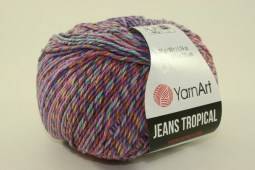 Пряжа Yarn Art JEANS TROPICAL (Цвет: 622 лилово-сиреневый)