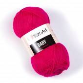 Пряжа Yarn Art BABY (Цвет: 8041 малиновый)