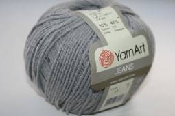 Пряжа Yarn Art JEANS  (Цвет: 46 серый)