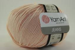 Пряжа Yarn Art JEANS  (Цвет: 73 нежный персик)