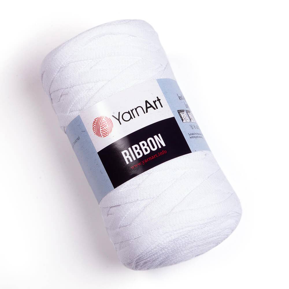 Пряжа Yarn Art RIBBON (Цвет: 751 белый)