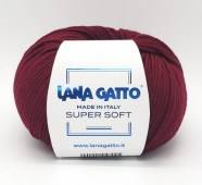 Пряжа Lana Gatto SUPER SOFT (Цвет: 10105 бордо)