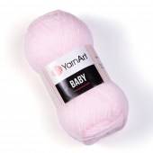 Пряжа Yarn Art BABY (Цвет: 853 бледно-розовый)