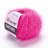 Пряжа Yarn Art CHRISTMAS (Цвет: 09 розовый)