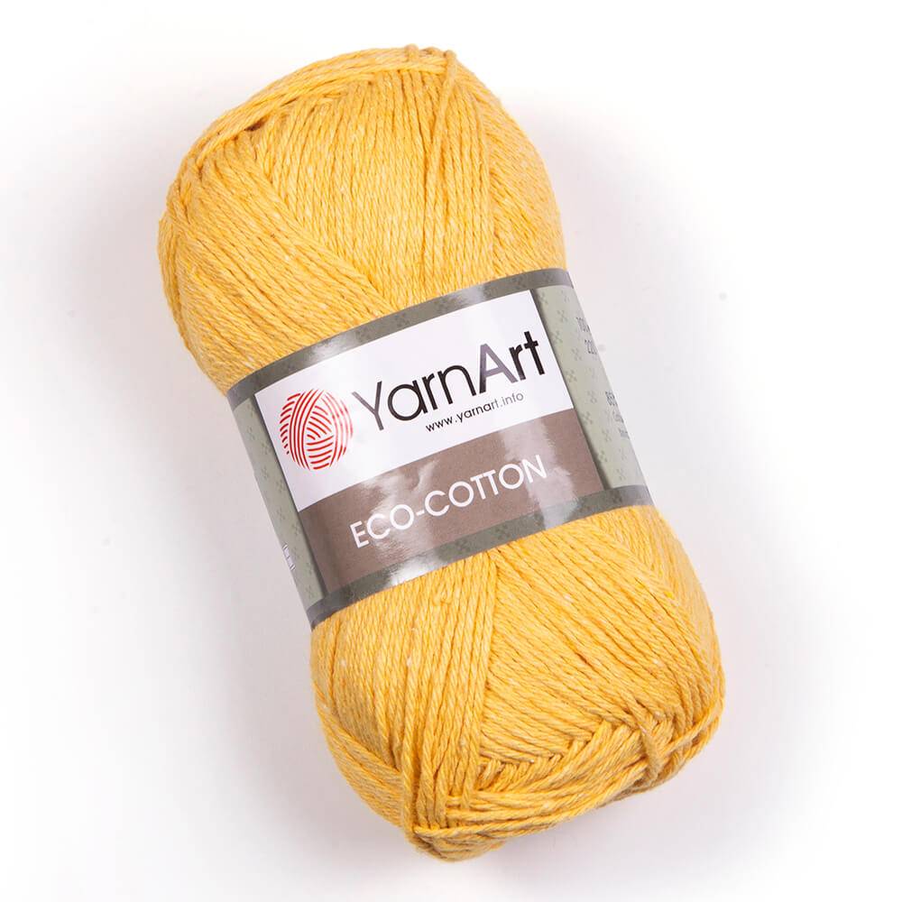 Пряжа Yarn Art ECO COTTON (Цвет: 764 желтый)