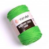 Пряжа Yarn Art MACRAME CORD 3MM (Цвет: 802 зеленый)