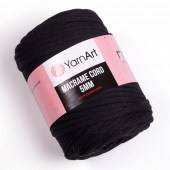 Пряжа Yarn Art MACRAME CORD 5MM (Цвет: 750 черный)
