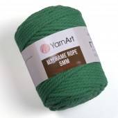 Пряжа Yarn Art MACRAME ROPE 5MM (Цвет: 759 зеленый)