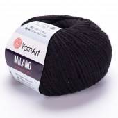 Пряжа Yarn Art MILANO (Цвет: 850 черный)