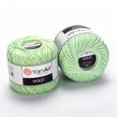 Пряжа Yarn Art VIOLET (Цвет: 501 зелено-желтый)