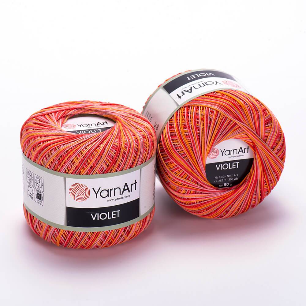 Пряжа Yarn Art VIOLET (Цвет: 507 розово-бежево-коралловый)