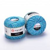 Пряжа Yarn Art VIOLET (Цвет: 510 бело-бирюзовый)